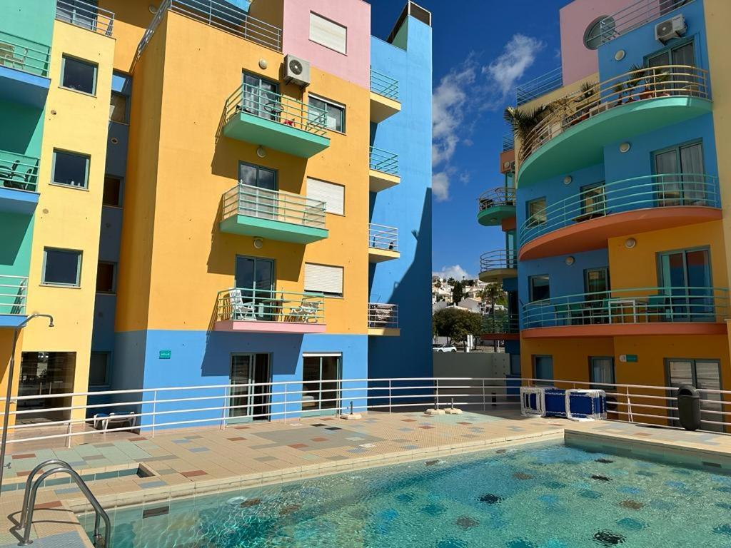 Marina De Albufeira T1 Ate 2 Pax Ou T2 Ate 6 Pax Com Piscina E Vista Marina Apartment Exterior photo